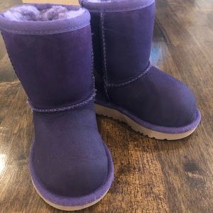 UGG Purple Toddler Boots size 6